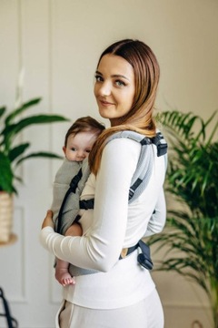 LennyLamb Детская переноска LennyLight - маленький серый шеврон