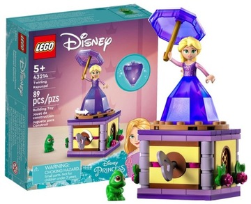 LEGO DISNEY 43214 WIRUJĄCA ROZSZPUNKA