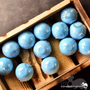 шипучий ШАР ДЛЯ ВАННЫ ручной работы МУСКУСНЫЙ 1 шт.