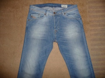 Spodnie dżinsy DIESEL W32/L32=43,5/108cm jeansy