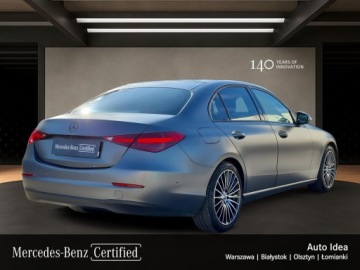 Mercedes Klasa C W206 Limuzyna 1.5 180 170KM 2021 Mercedes-Benz C 180 C180 / folia mat / CarPlay i A, zdjęcie 3