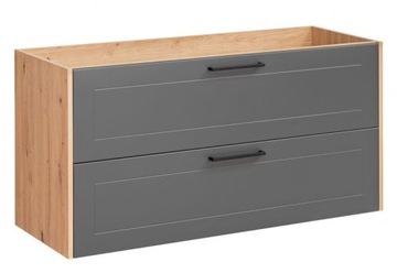 SZAFKA ŁAZIENKOWA Z SZUFLADAMI Madera 120x46x61 cm