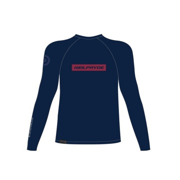 Męska koszulka lycra NEILPRYDE Rise L/S XS granat