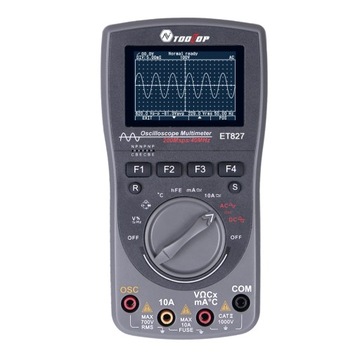 MULTIMETER CYFROWY TOOLTOP ET827 Oscyloskop