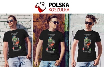 KOSZULKA T-SHIRT DZIAŁKA DZWONI MUSZĘ IŚĆ L