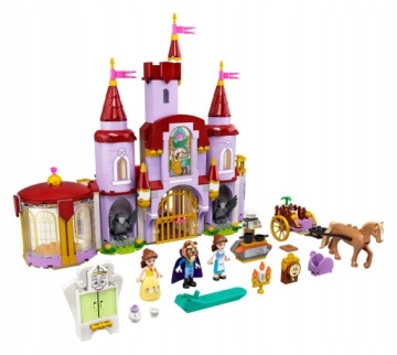LEGO DISNEY BRICKS 43196 БЕЛЛА И ЗАМОК ЧУДОВИЩА