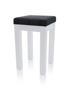 Taboret drewniany stołek tapicerowany Stelmach Ergo RÓŻNE KOLORY lakier