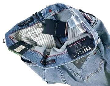 Tommy Hilfiger Houston jeansy męskie MW0MW23576 orygin. nowa kol. - W30/L34