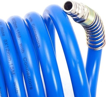 ШЛАНГ ПНЕВМАТИЧЕСКИЙ СПИРАЛЬНЫЙ ДЛЯ ВОЗДУШНОГО КОМПРЕССОРА 5х8мм 20м