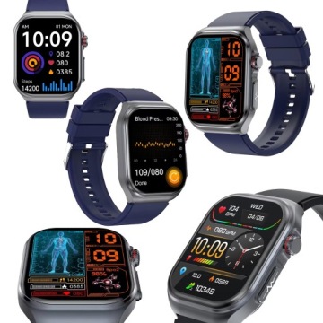 Hodinky Chytré Hodinky Řemínek Smartband Pro Sport Měření Pulsu Amoled Menu V Pl IP68