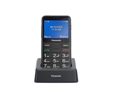 Telefon komórkowy Panasonic KX-TU155 512 MB / 0 KB 2G czarny