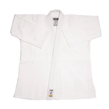 StormCloud Judoga kimono judo dla Dzieci Białe z białym pasem gratis 140 cm