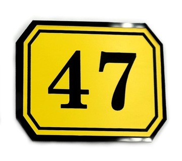 Номера дверей отель 5x4 + pleksi 20 шт