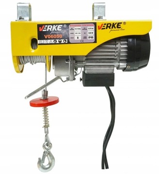 ЛЕБЕДКА ЭЛЕКТРИЧЕСКАЯ СТРОИТЕЛЬНАЯ 230В ТРОСОВАЯ ЛЕБЕДКА 250КГ 540ВТ