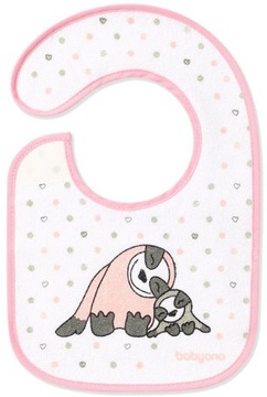 BABYONO ŚLINIAK FROTTE Z CERATKĄ NA RZEP 3m+