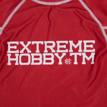 Мужская футболка для ММА BJJ Crossfit красная 3XL EXTREME HOBBY