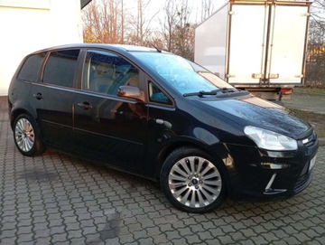 Ford C-MAX I 1.8 Duratec 125KM 2008 Ford C-MAX 1.8 PROSTA benzyna KLIMATRONIK kolor NAVI piekny czarny 1.8, zdjęcie 26