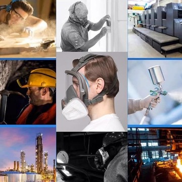 ПОЛНАЯ ПОКРАСКА ГАЗОВАЯ ПРОТИВОГАЗОВАЯ МАСКА