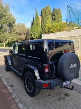 Jeep Wrangler III Unlimited Facelifting 2.8 DOHC I-4 Turbo CRD 200KM 2011 Jeep Wrangler Bezwypadek 2012 1wlasciciel 4x4 automat hak tempomat F, zdjęcie 10