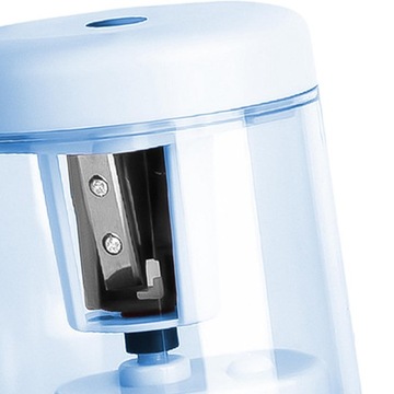 Электрическая точилка для карандашей, автоматический резак для карандашей с большой емкостью, фиолетовый