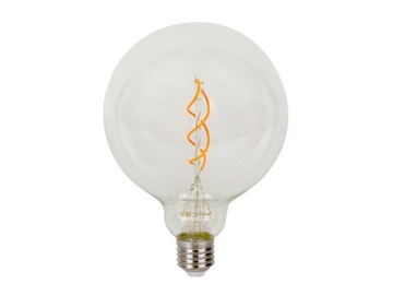 Żarówka LED E27 4W 230lm FILAMENT G125 KULA RETRO VINTAGE ŚCIEMNIALNA 1800K
