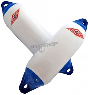 ODBIJACZ BIAŁO-NIEBIESKI 12X45 CM