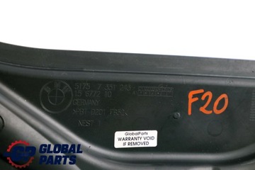 BMW F20 F21 F30 F31 Пластиковая передняя крышка лобового стекла