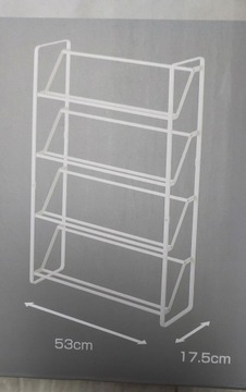 Металлическая полка для обуви YAMAZAKI