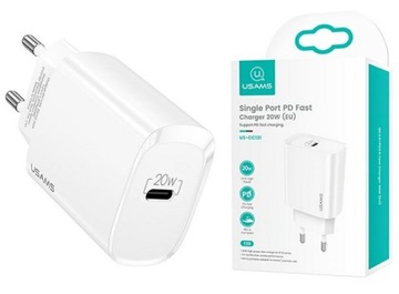 Szybka Ładowarka Sieciowa USB-C PD do iPhone 11 12