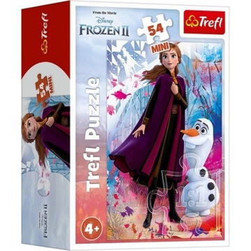 Puzzle 54 mini FROZEN 2 Anna Elsa Olaf Trefl 19638