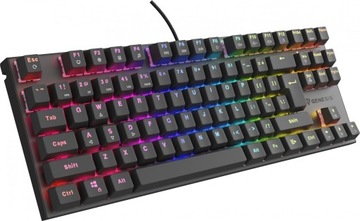 Бесшумная механическая клавиатура OUTLET GENESIS THOR 303 TKL RGB Silent