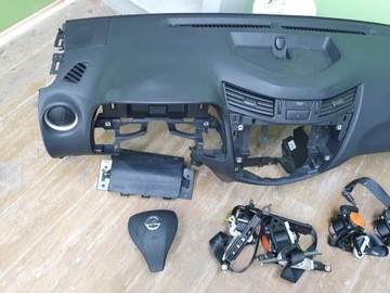 KONZOLA DESKA AIRBAG PÁSY NISSAN NAVARA D23 NV300