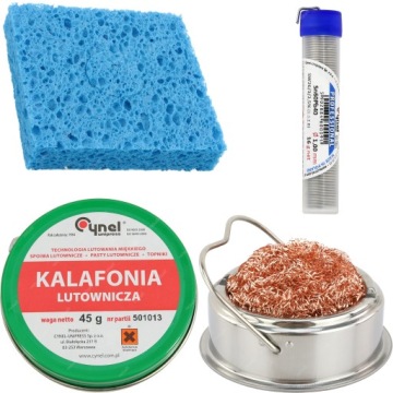 ZESTAW AKCESORIÓW LUTOWANIA CYNA KALAFONIA