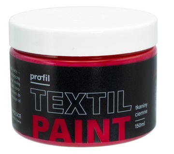 FARBKA NA BAWEŁNĘ jasnych Profil 150ml karmin