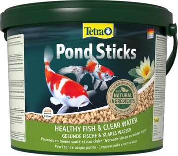 TETRA POND STICKS 10L Pokarm Podstawowy Dla Ryb