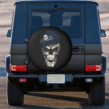 Колпаки на колеса Panda Skeleton Skull Hubcap