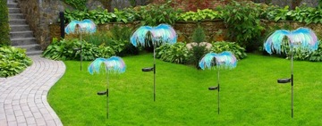 НАБОР ИЗ 2 СОЛНЕЧНЫХ ЛАМП, МНОГОЦВЕТНЫЙ СВЕТОДИОДНЫЙ ЗОНТ JEDLUSA