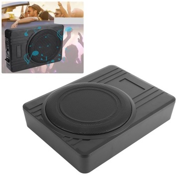 10-calowy subwoofer pod siedzeniem 12 V 800 W Slim Audio Głośnik basowy