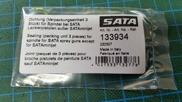 SATA 5000 B Уплотнение спускового крючка пистолета 133942