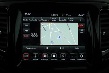 Jeep Compass II SUV 1.4 MultiAir 140KM 2018 Jeep Compass 1.4 MultiAir, Salon Polska, Skóra, zdjęcie 8