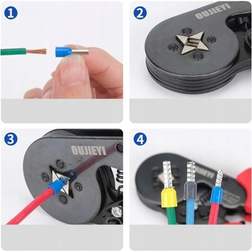 ПРЕСС-ОБЖИМНАЯ МАШИНА ДЛЯ РАЗЪЕМОВ КАБЕЛЕЙ + 1200 ВТУЛОК