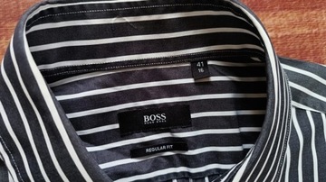 HUGO BOSS Koszula Regular Fit paski XL