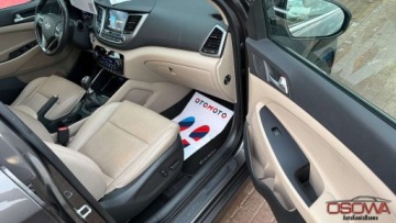 Hyundai Tucson III SUV 1.7 CRDI 115KM 2016 Hyundai Tucson 1.7crdi skory ledy Navi kamera bezwypadkowy max wersja zami, zdjęcie 14