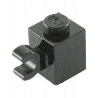 Lego Klocek zaczep 1x1 Black 60476 4535765 New
