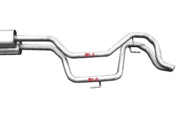 SAAB 9-3 1.8 2.0 С 2002 Г. ЦЕНТРАЛЬНЫЙ ГЛУШИТЕЛЬ