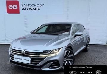 Volkswagen Arteon Fastback Facelifting 2.0 TDI 200KM 2020 Volkswagen Arteon 2.0 TDi 200KM DSG R-Line Salon PL ASO FV23 Pierwszy wlas