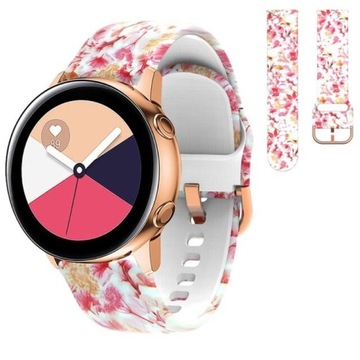 SILIKONOWY PASEK DO SMARTWATCH ZEGARKA 20MM TELESKOPY KOLORY UNIWERSALNY