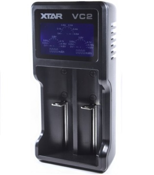 ЗАРЯДНОЕ УСТРОЙСТВО ДЛЯ АККУМУЛЯТОРОВ XTAR VC2 LI-ION 18650
