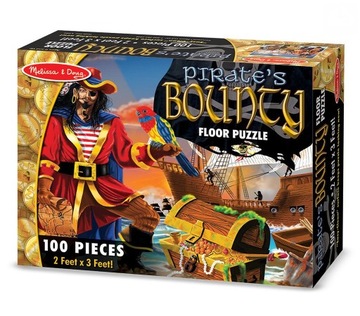 Puzzle Podłogowe Piraci Melissa and Doug 14402