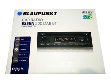Blaupunkt Essen 200 DAB BT Radio samochodowe 1DIN CD Bluetooth Zielona Góra